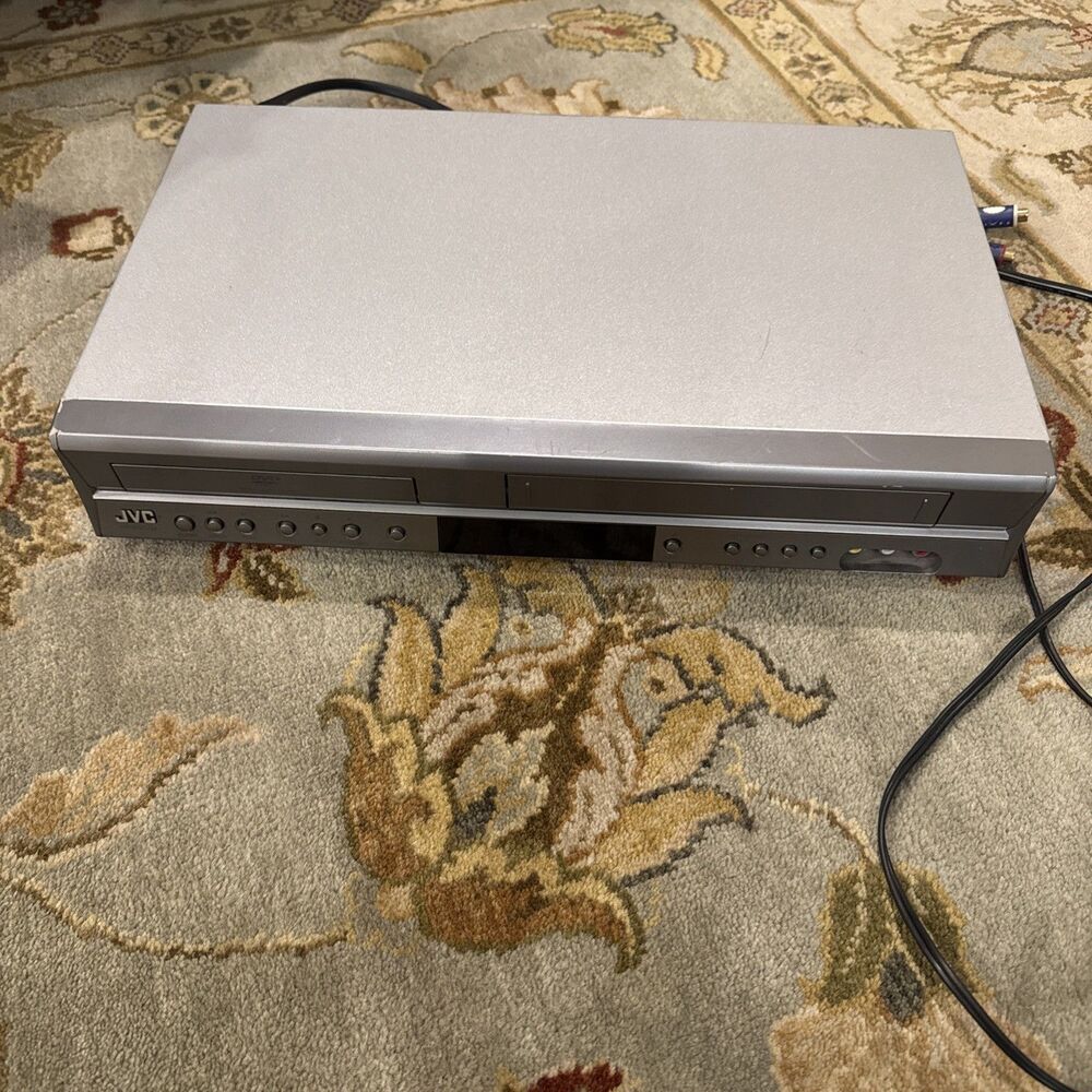 JVC HR-XVC17SU HiFi DVD/VHS/VCR Combo Tested-Working-NO REMOTE
